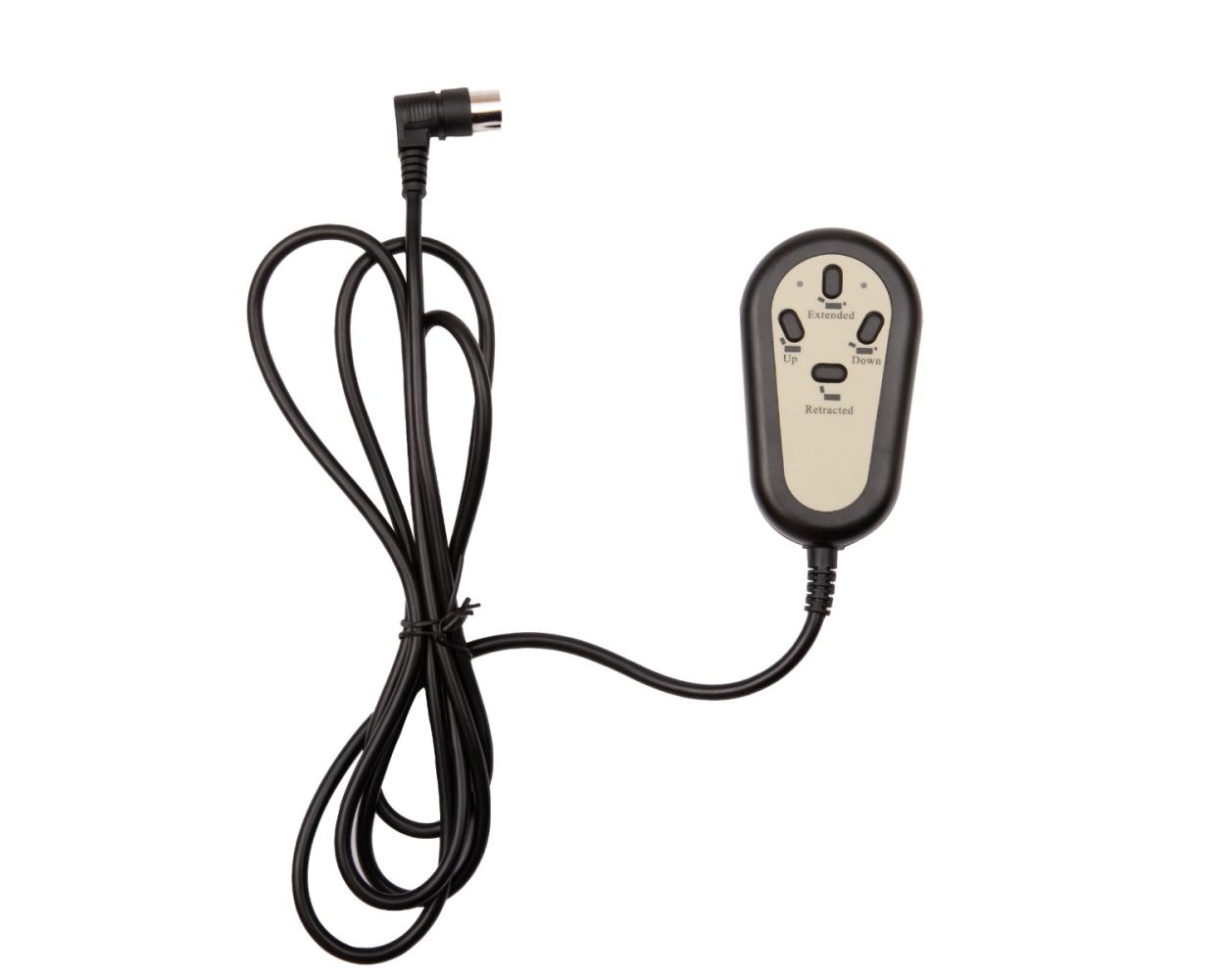 4 BUTTON PADDLE REMOTE WITH W/5PIN 90 DEGREE CONNECTOR